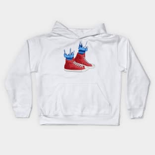 Moonwalk Sneaker Kids Hoodie